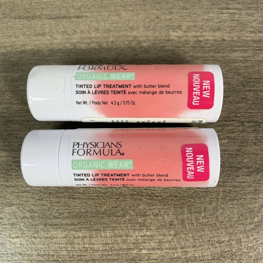 2 Physicians Formula Organic Wear Tinted Lip Treatment - Love Bite PF11198